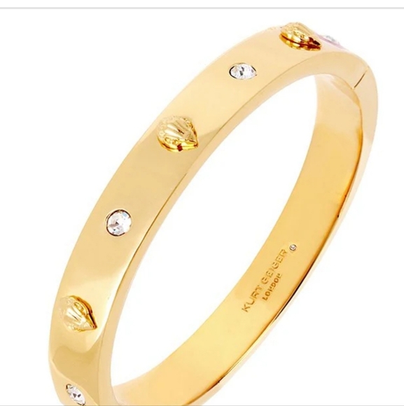 Kurt Geiger Nwt Crystal Eagle Head Bangle Bracelet Retail $78 - Picture 10 of 10